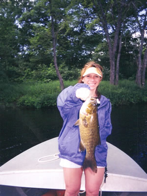 Michelle Caught a 4 Pounder